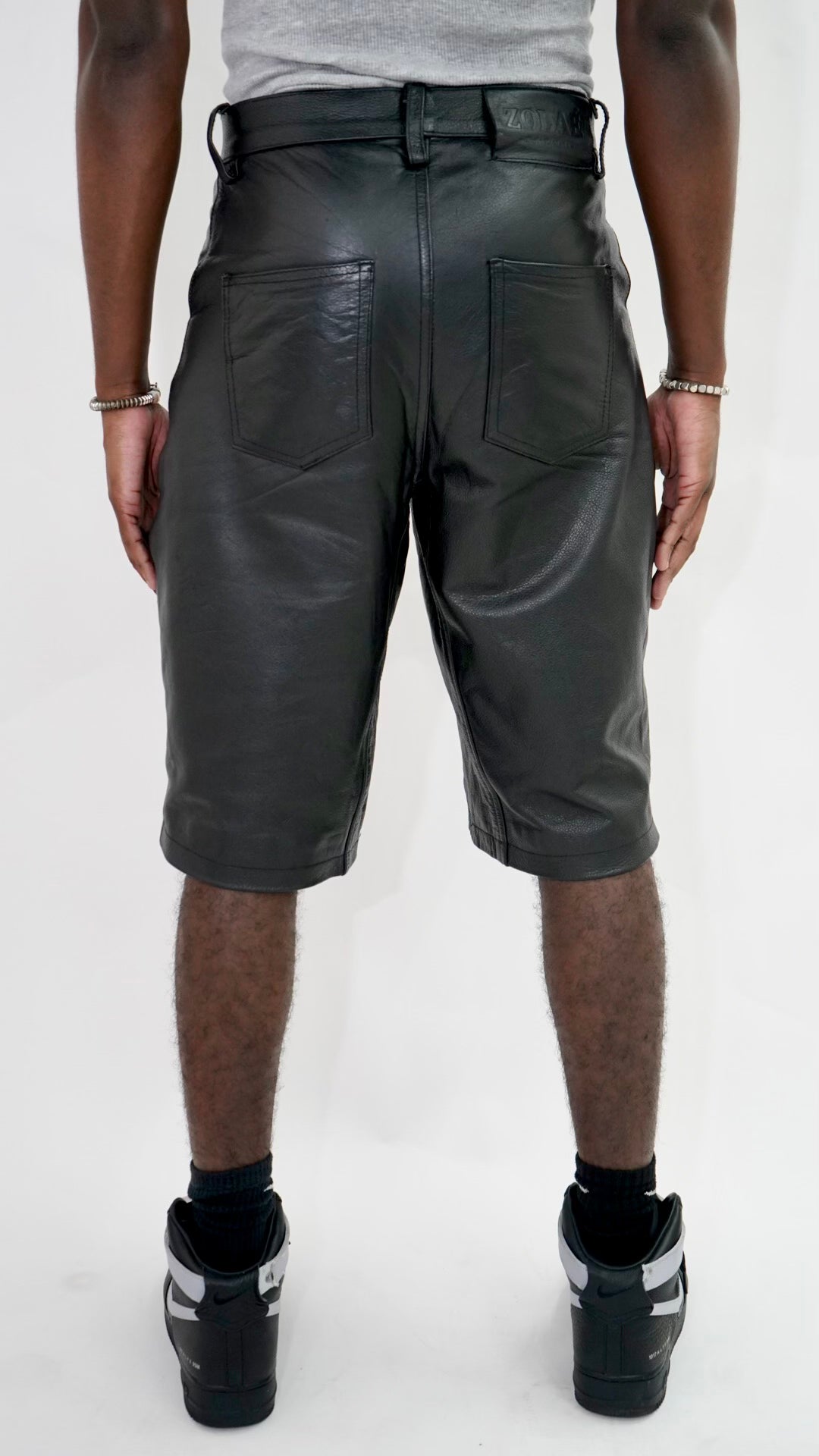 Leather Shorts